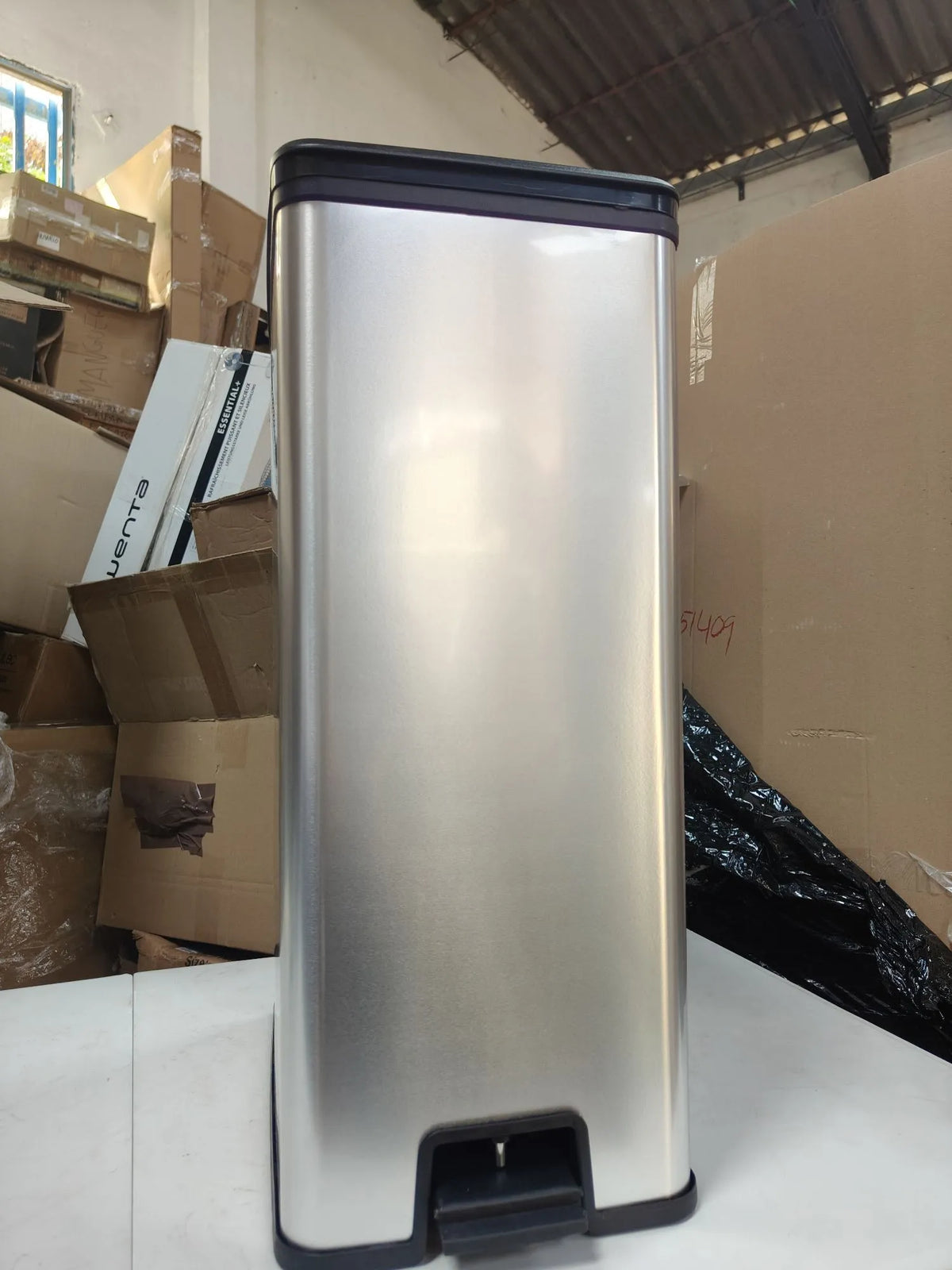 Cubo de basura Slim con pedal - Curver