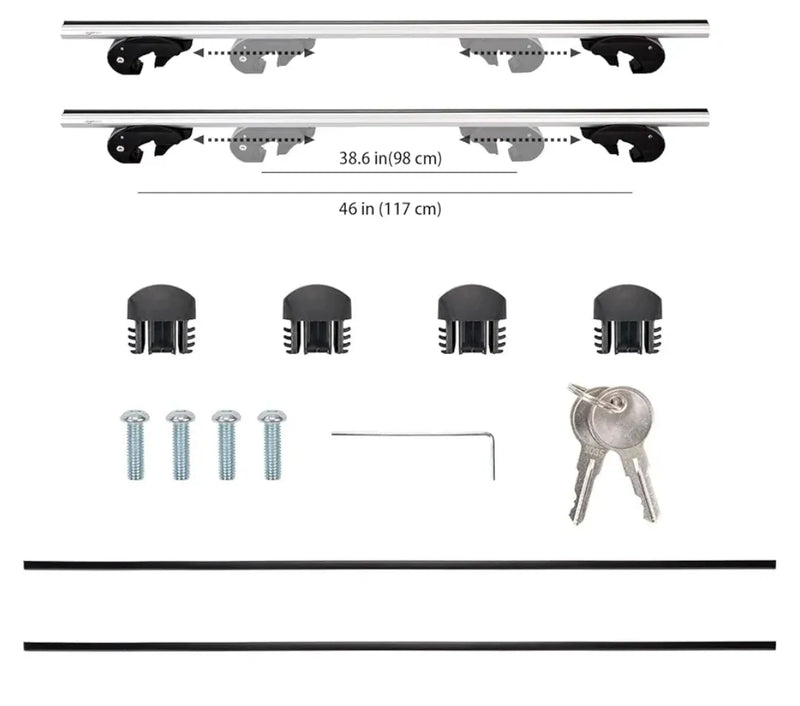 Portaequipajes de techo - AmazonBasics