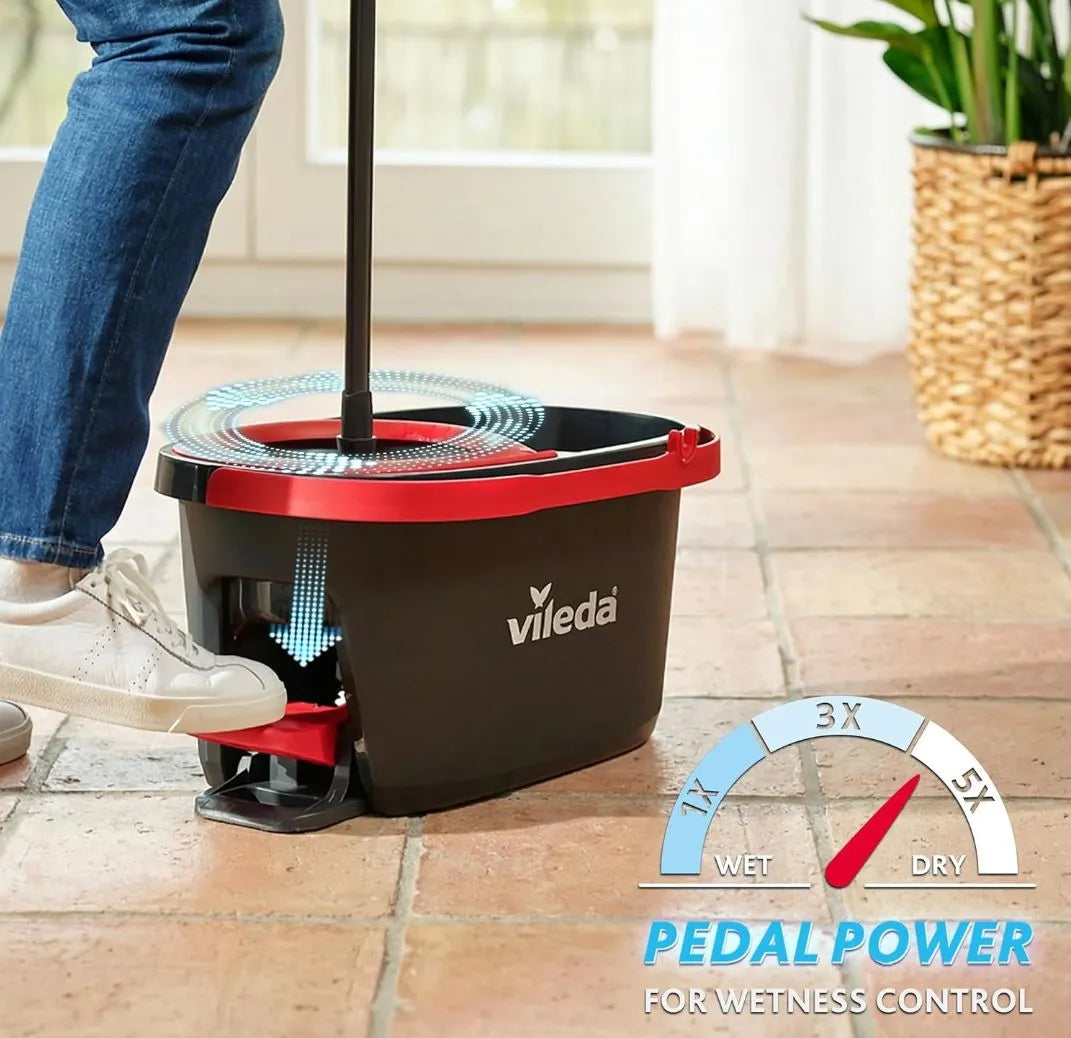 Set de fregona con cubo y escurridor - Vileda