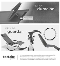 Tumbona Plegable con Función Balancín