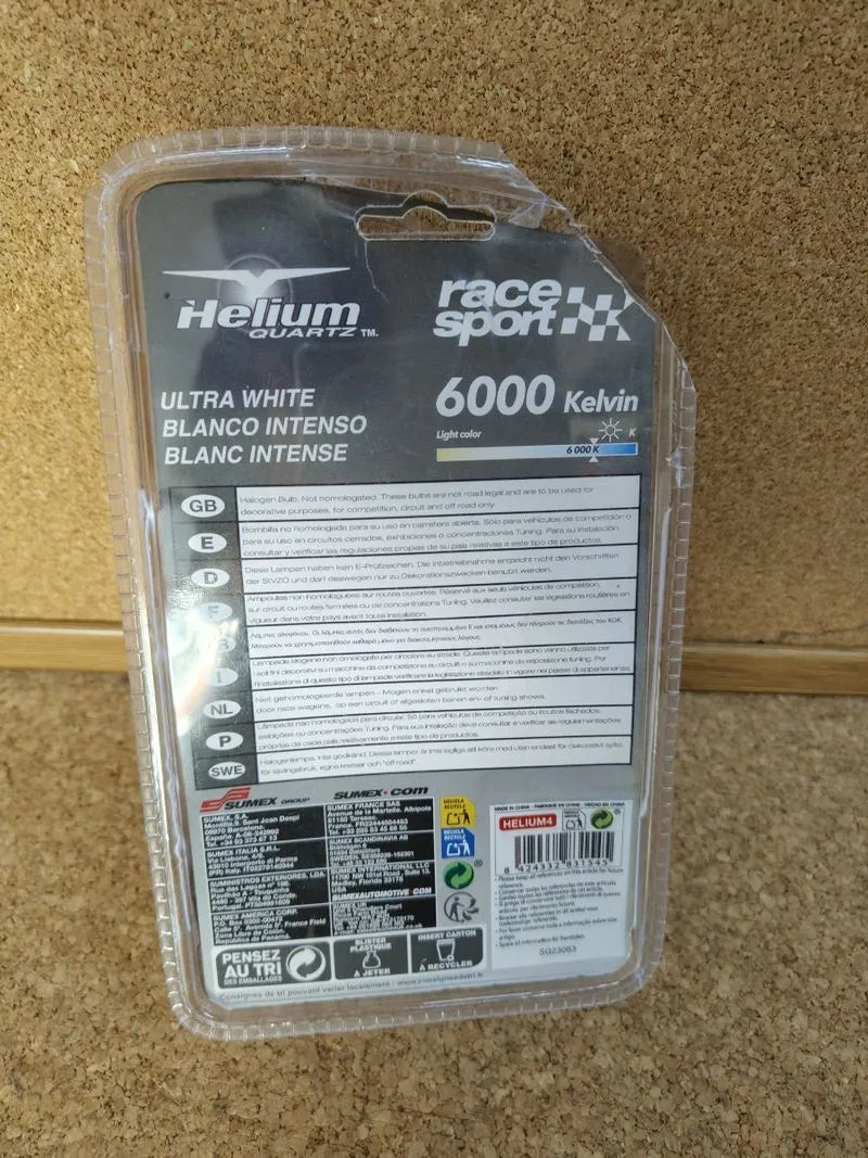 Estuche Bombilla coche - Sumex Helium4