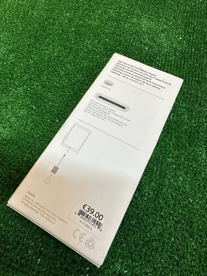 Adaptador de conector Lightning a tarjetas SD