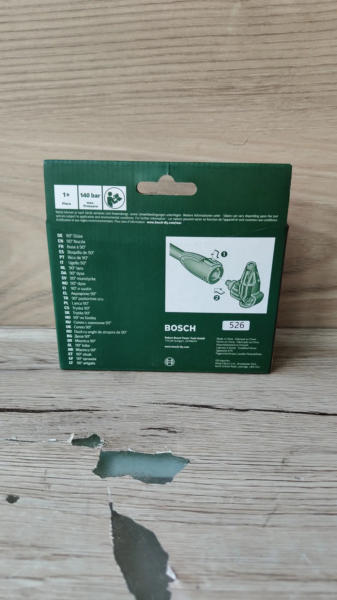 Bosch Boquilla de 90 grados