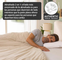 Almohada viscoelástica ergonómica - Tempur