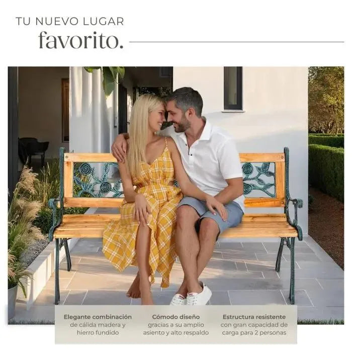 Banco de jardín