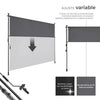 Toldo de pinza para jardín y exterior