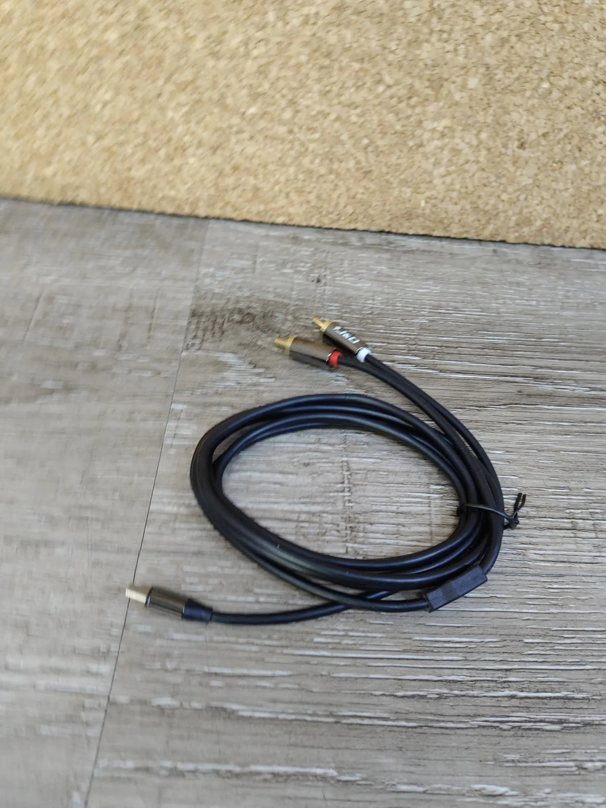 Cable de audio USB C a 2RCA
