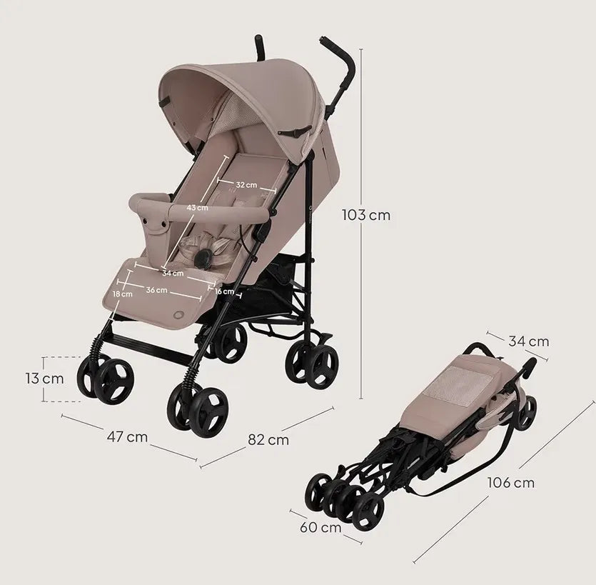 Silla de paseo ligera Lionelo