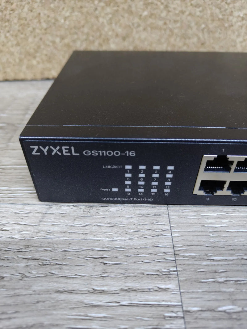 Switch ethernet 16 puertos Zyxel GS1100-16