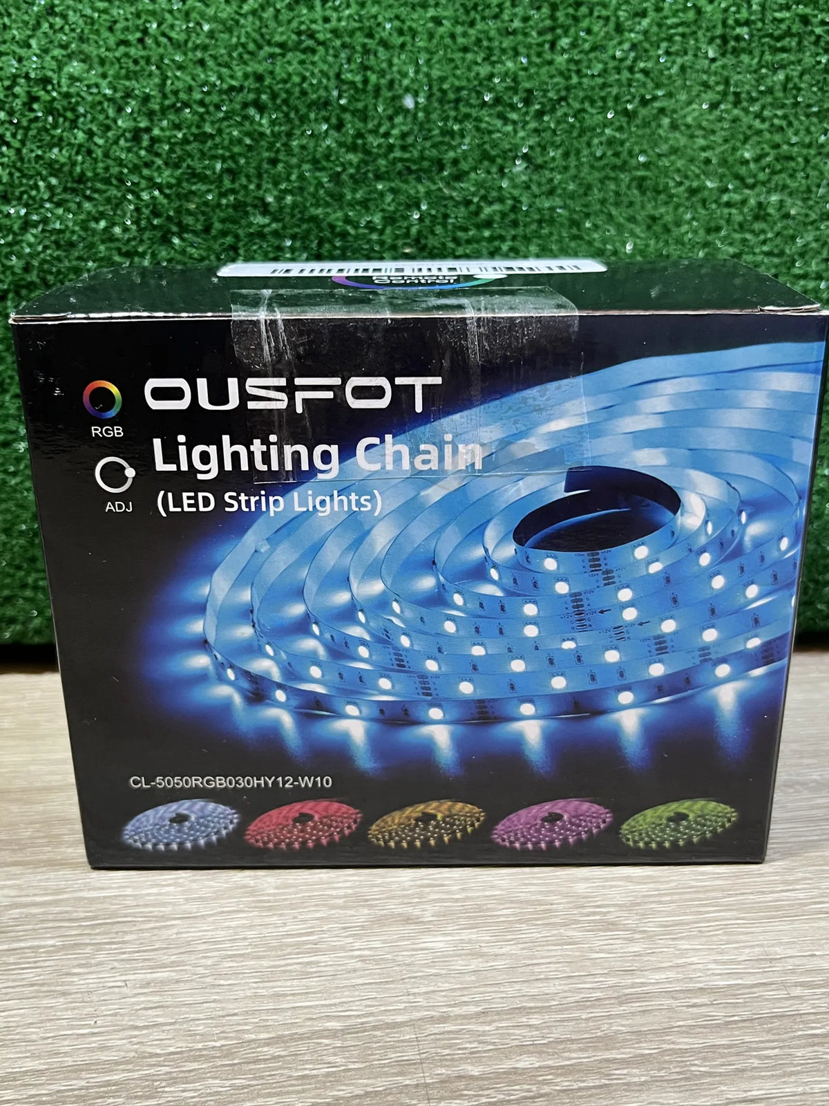 Cinta LED de 5 m impermeable RGB OUSFOT