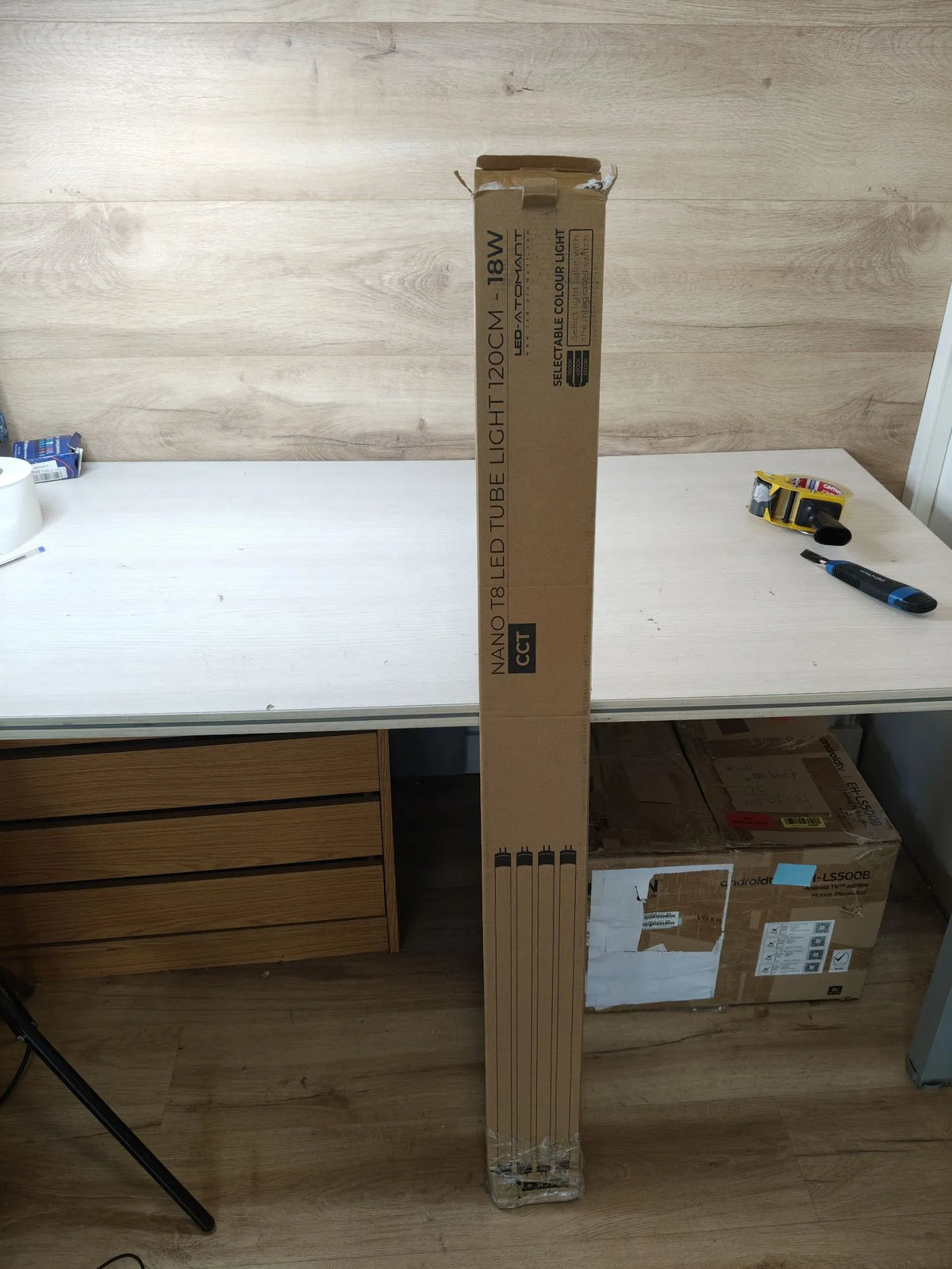 Pack 4x Tubo LED 120cm