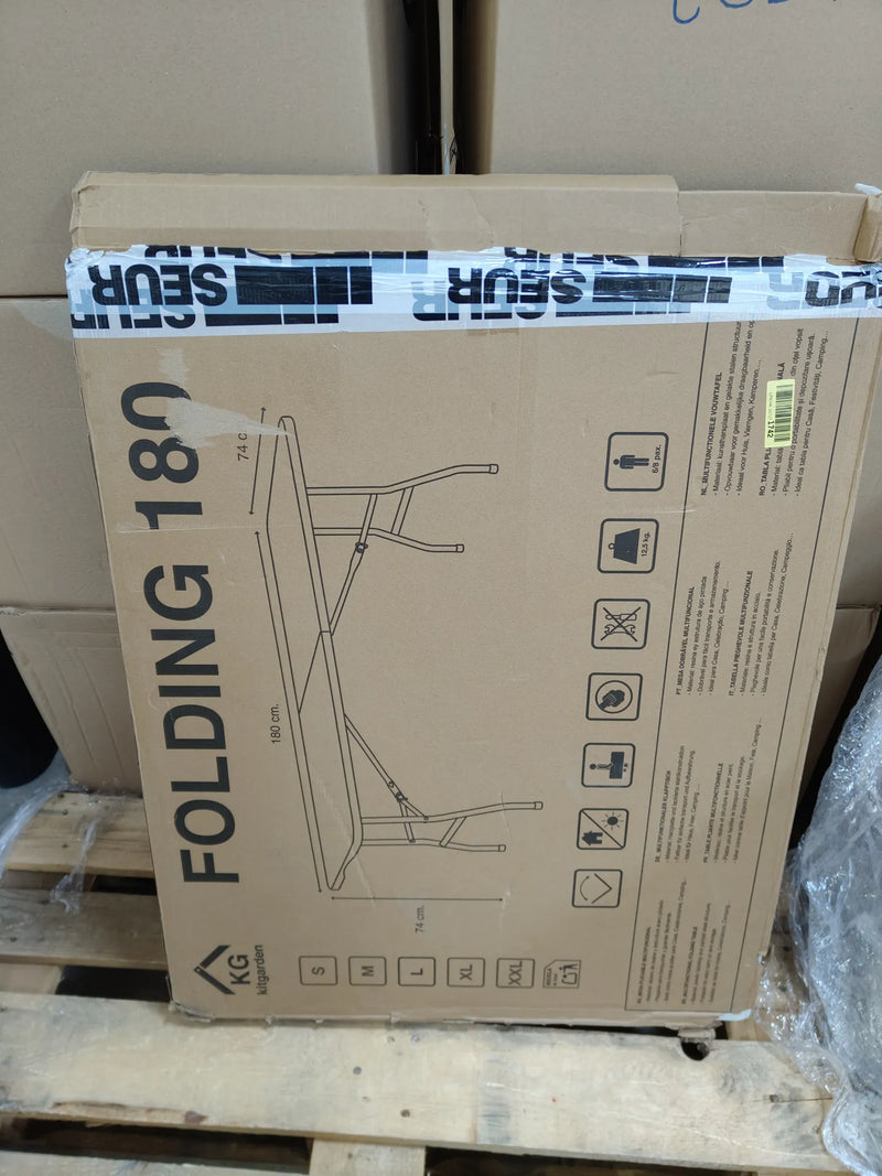 Mesa plegable 180cm - KG KITGARDEN