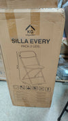 Pack de 2 Sillas Plegables Multifuncionales