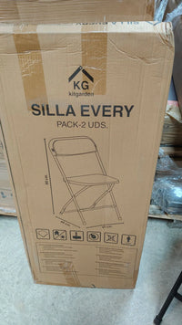 Pack de 2 Sillas Plegables Multifuncionales