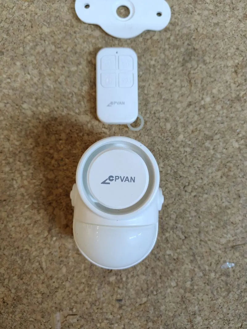 CPVAN Sensor de Movimiento, Sirena Alarma Casa.
