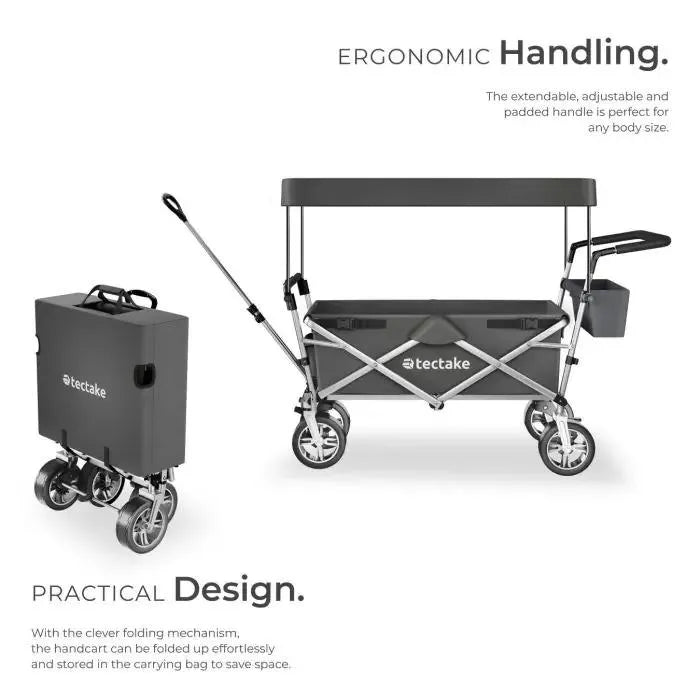 Carrito de jardín y playa