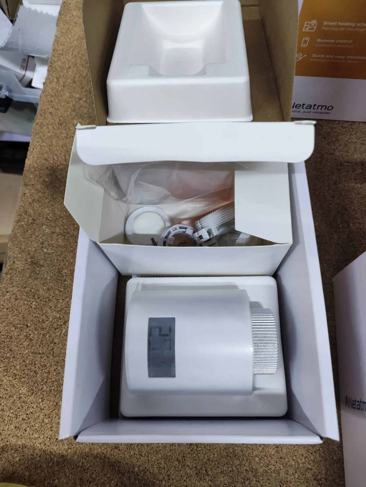 Pack de 3 Cabezales Termostáticos Inteligentes NETATMO