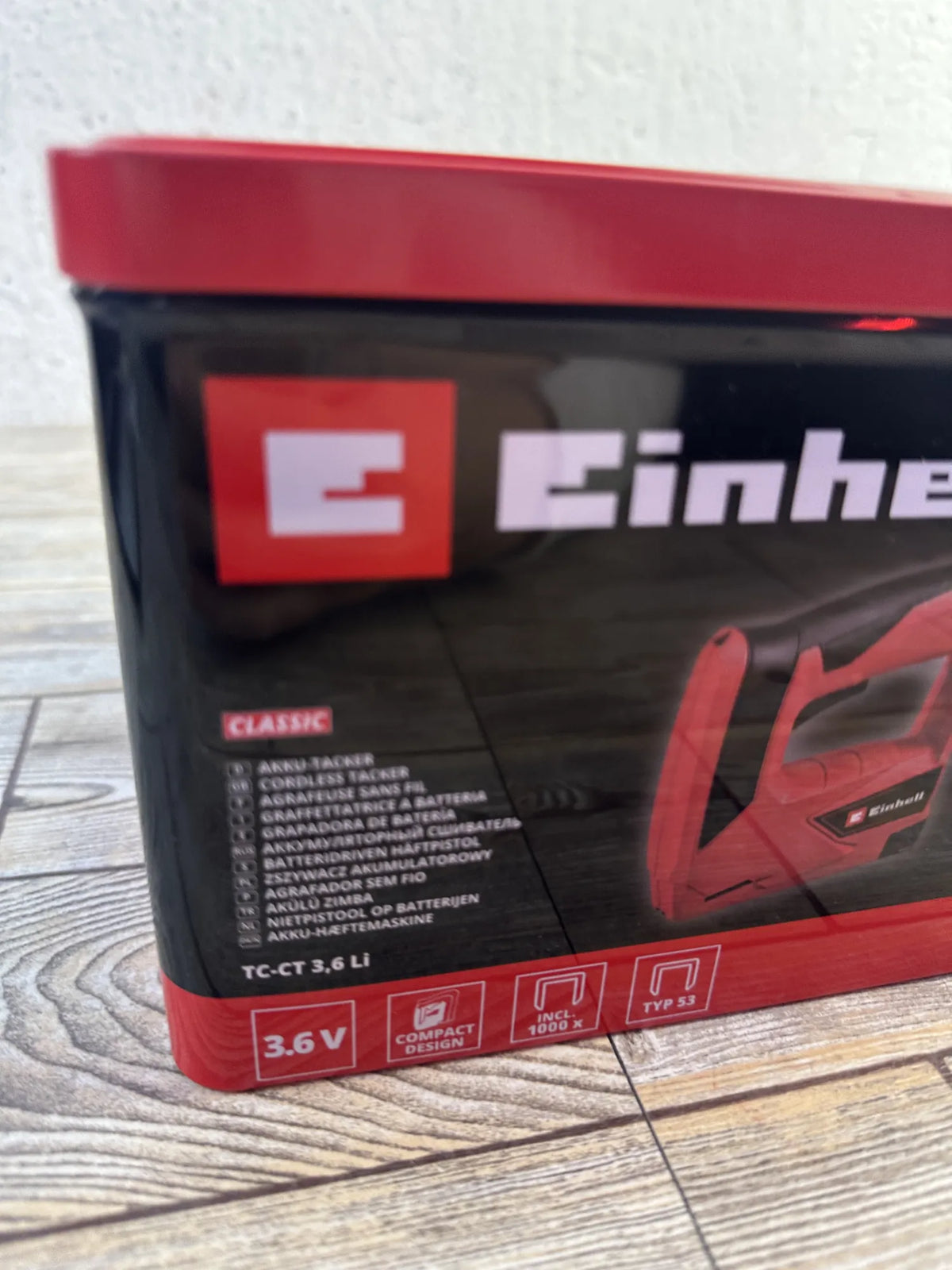 Grapadora a batería Einhell