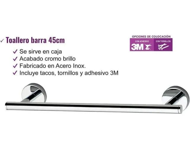 Barra toallas de diseño - Kibath
