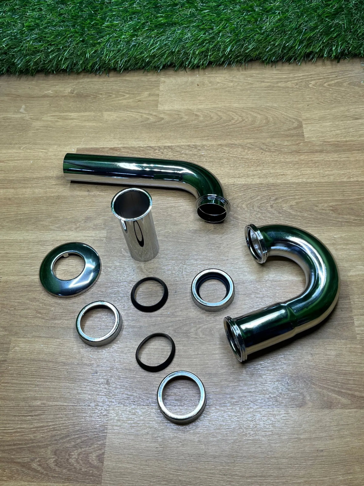 Tubo de Desagüe Flexible de Acero Inoxidable