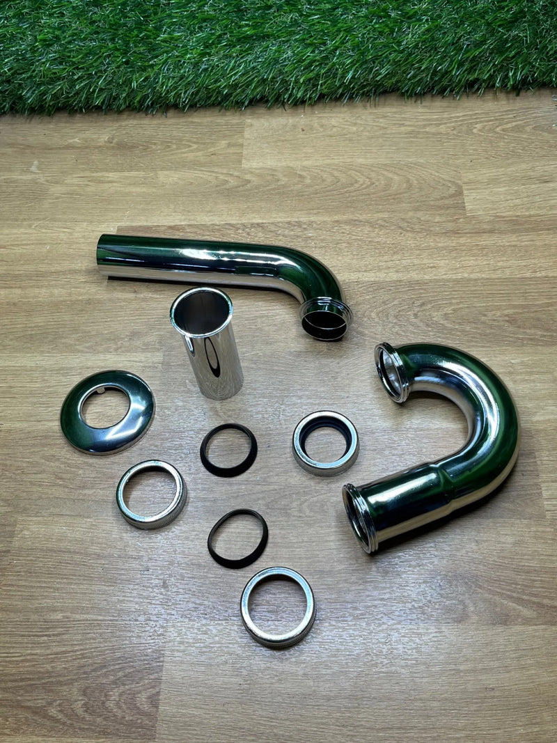 Tubo de Desagüe Flexible de Acero Inoxidable