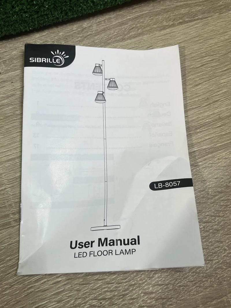 Lámpara de pie LED de árbol SIBRILLE