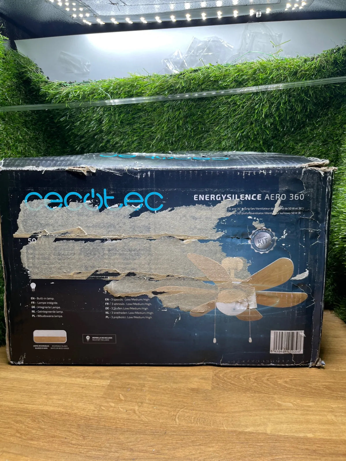 Ventilador de Techo con Luz EnergySilence Cecotec