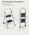 Escalera de tijera songmics