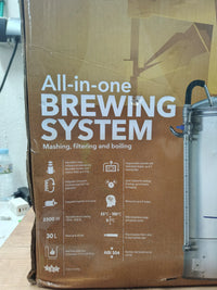 Hervidor de Acero Inoxidable para Preparar Cerveza casera