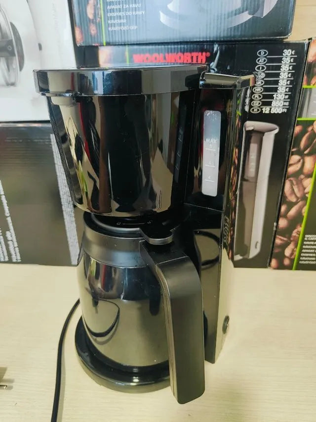 Cafetera - Woolworth 1L Jarra, funcion antigoteo