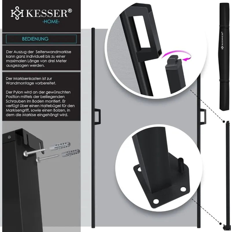 Toldo lateral extensible - Kesser