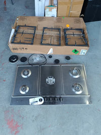 Placa de gas, 5 Zonas de Cocción, Control de llam