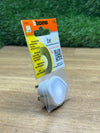 Color blanco adaptador de enchufe eléctrico bticino