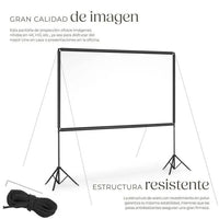 Pantalla para proyector portátil