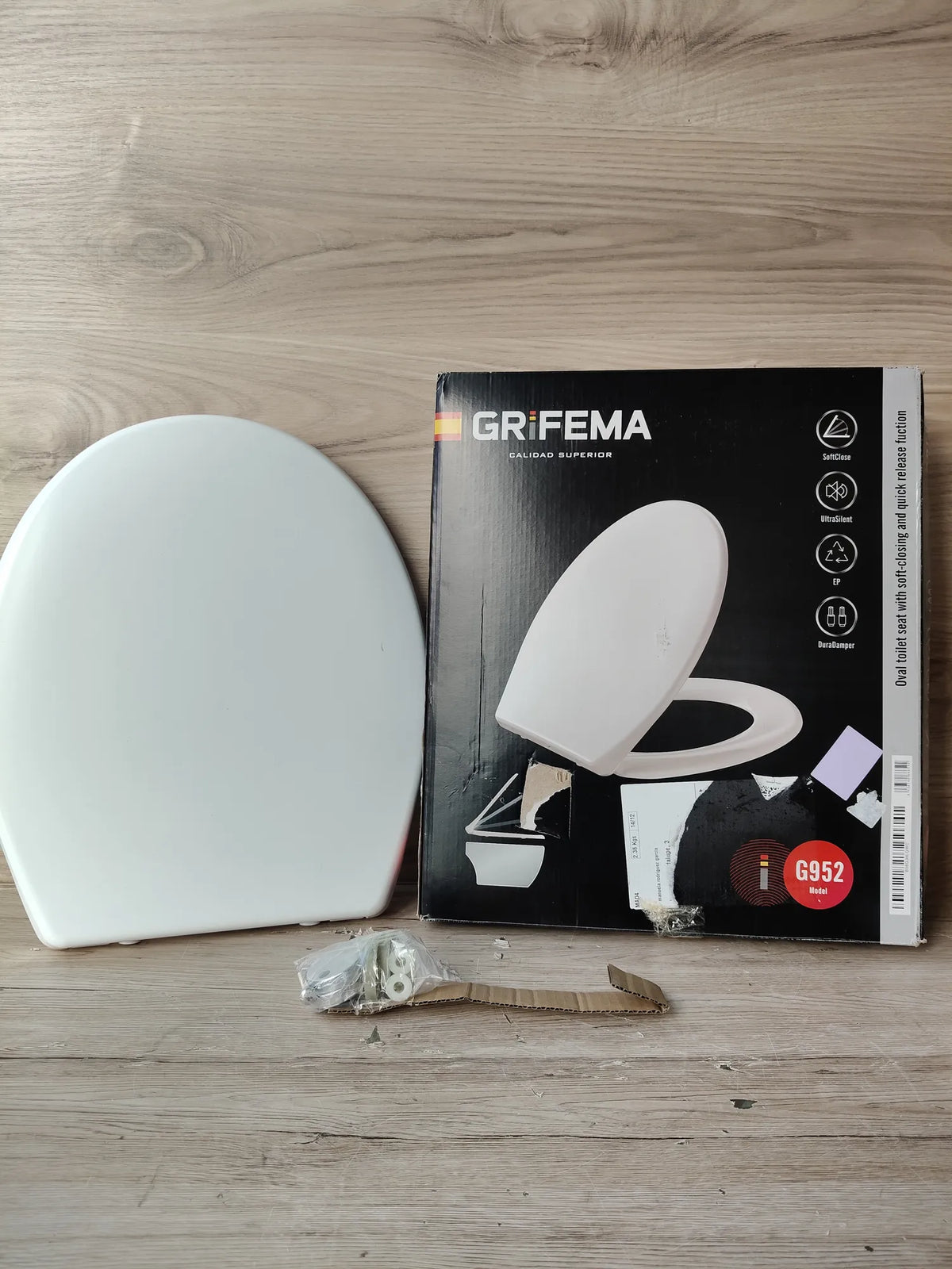 Tapa WC Forma O - GRIFEMA G952