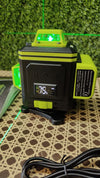 Nivel Laser Autonivelante 360 Grados, Nivel Láser Verde 16 Líneas