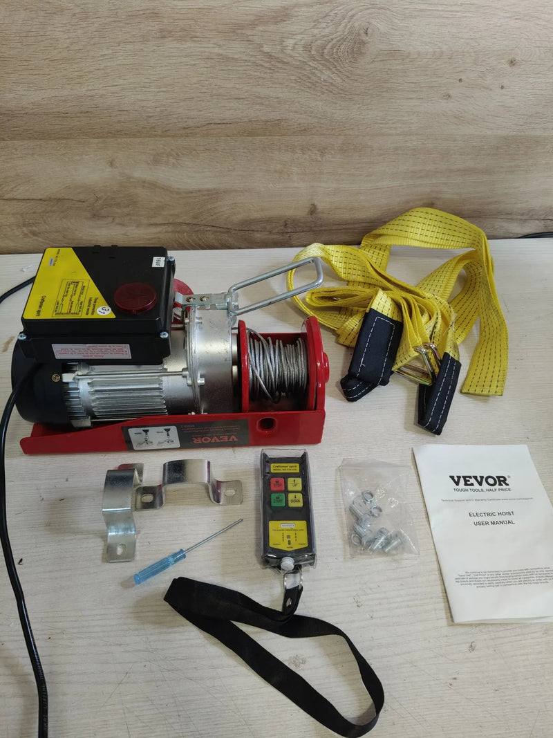 Polipasto Eléctrico de Cable 250 kg 510 W