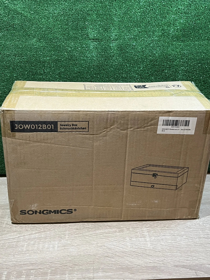 Caja de Relojes con 12 Espacios SONGMICS