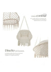 Silla colgante SAMIRA beige