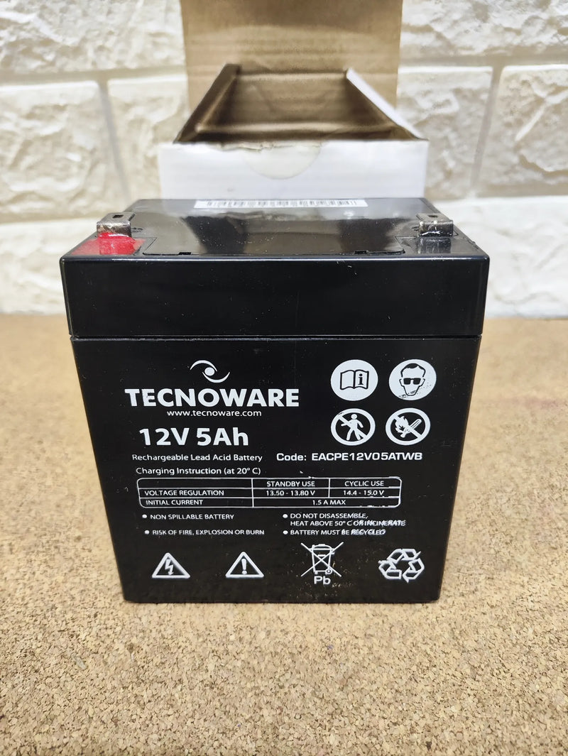 Batería de Plomo-Ácido 12V 5Ah Tecnoware