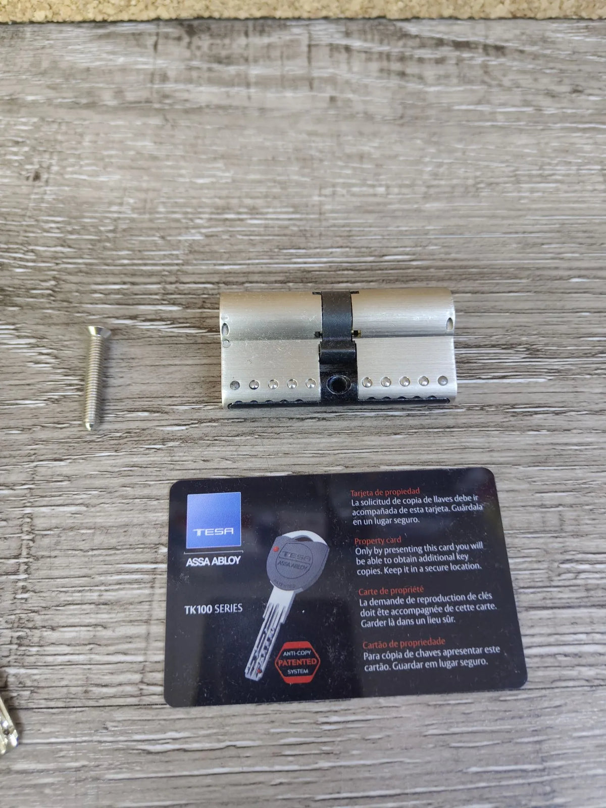 Cilindro de seguridad Tesa Assa Abloy