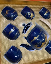 Juego de Té de Porcelana Vintage