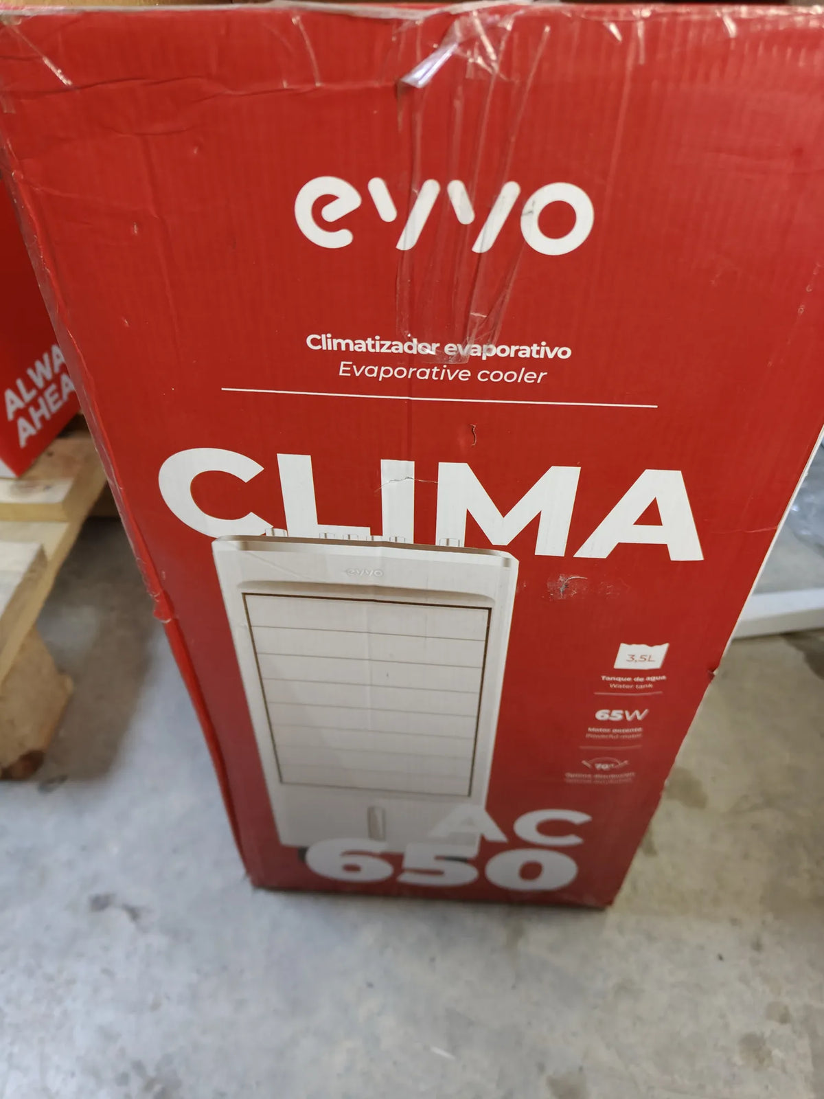 Ventilador evaporativo - EVVO