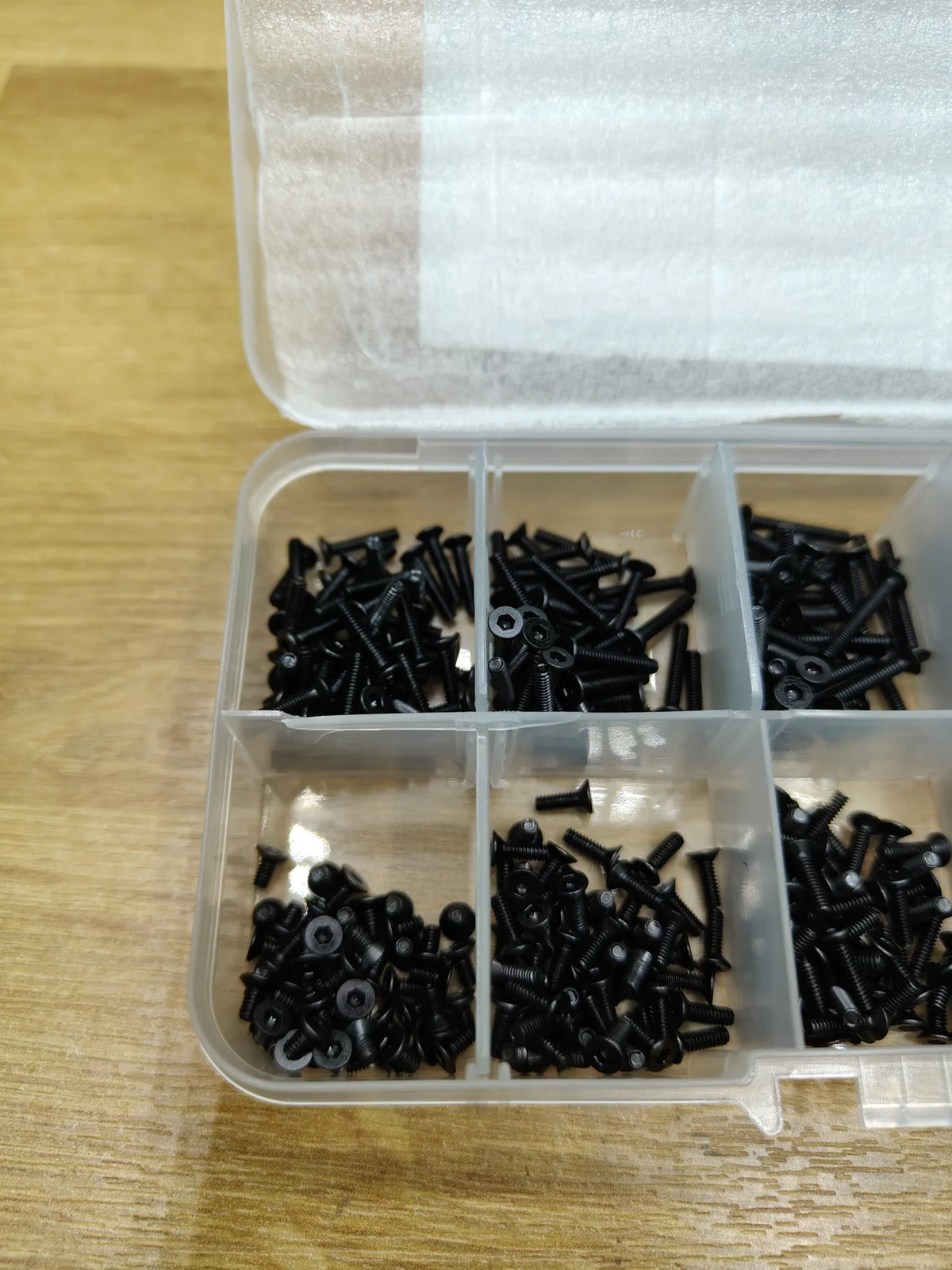 Juego de tornillos y tuercas