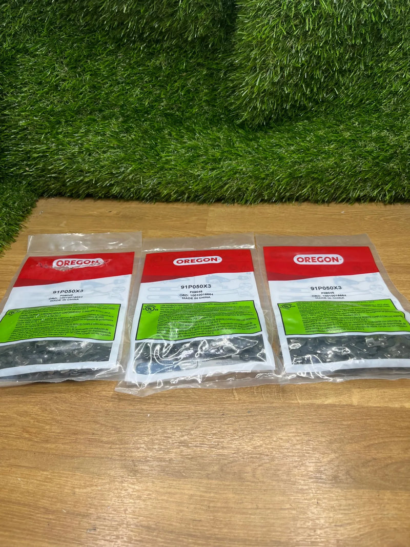Pack de 3 Cadenas de Motosierra Oregon