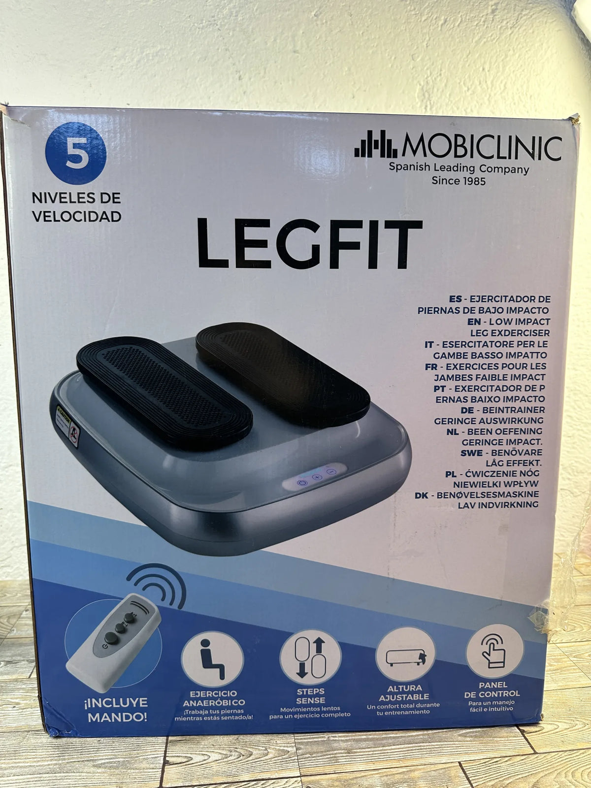 Ejercitador de piernas Mobiclinic