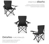 Set sillas plegables