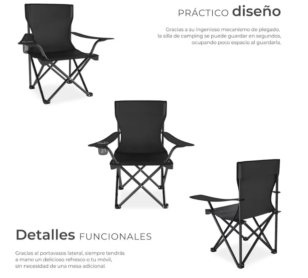 Set sillas plegables