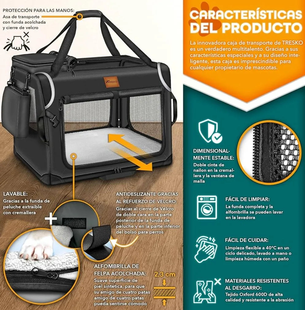 Transportín caja Plegable - TRESKO