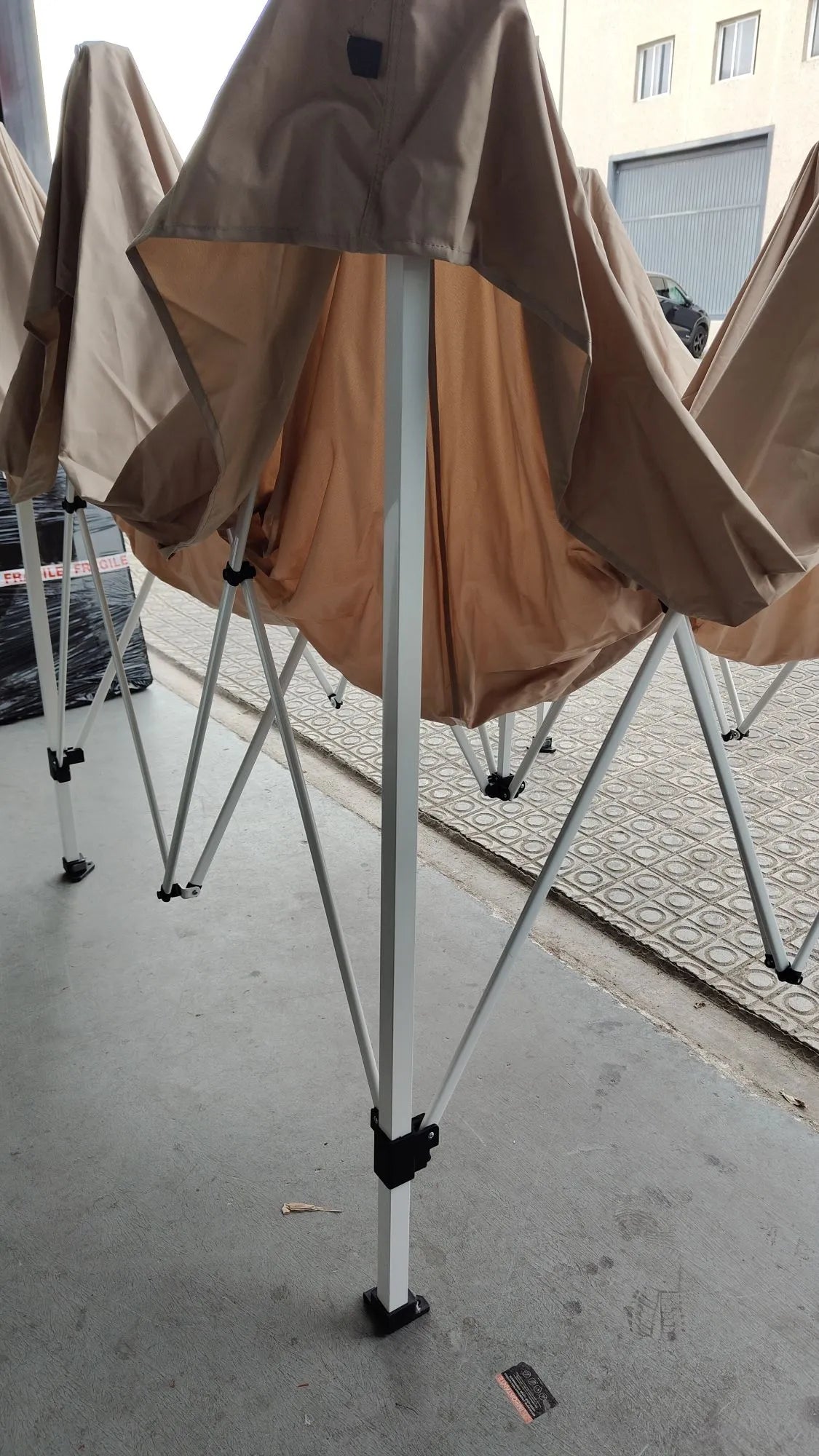 Carpa Plegable 3x3m Cenador de Jardín Impermeable